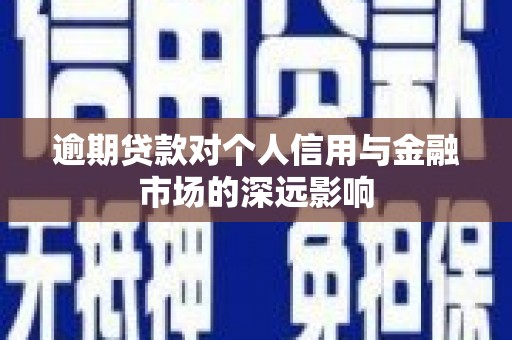 太康逾期贷款对个人信用与金融市场的深远影响