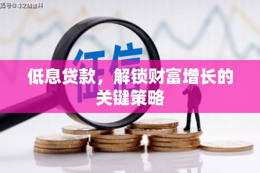 太康低息贷款，解锁财富增长的关键策略