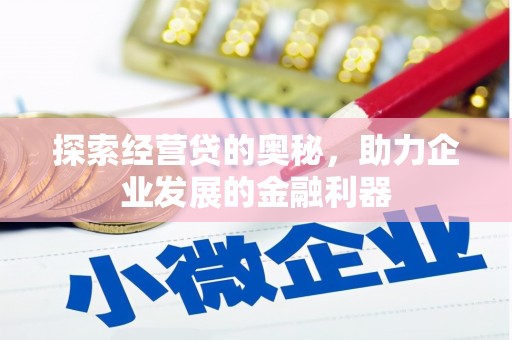 太康探索经营贷的奥秘，助力企业发展的金融利器