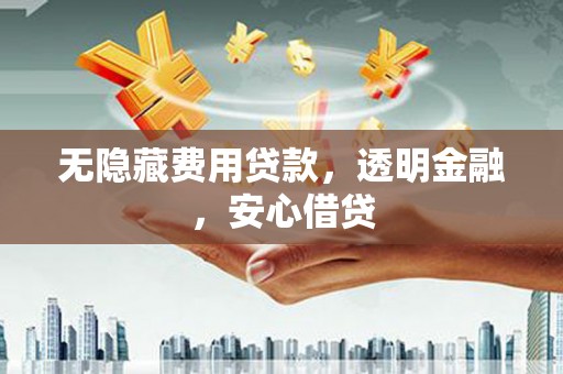 太康无隐藏费用贷款，透明金融，安心借贷