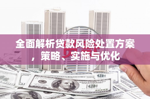 太康全面解析贷款风险处置方案，策略、实施与优化