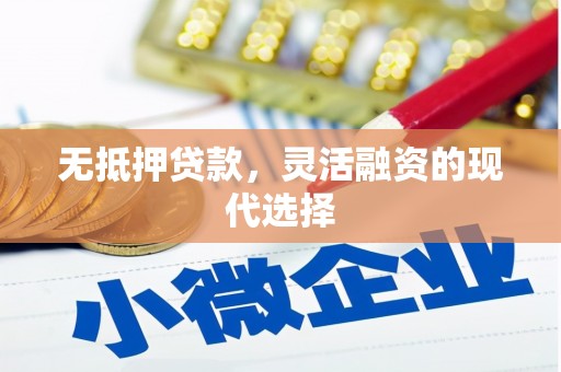 太康无抵押贷款，灵活融资的现代选择