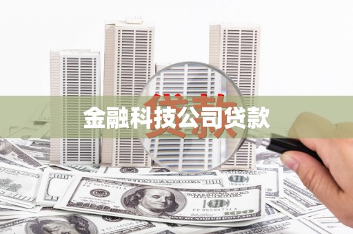 太康金融科技公司贷款