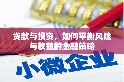 太康贷款与投资，如何平衡风险与收益的金融策略