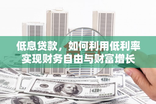 太康低息贷款，如何利用低利率实现财务自由与财富增长